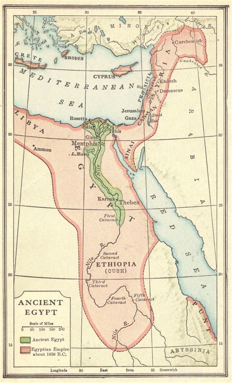 Map Of Ancient Egypt Printable Printable World Holiday