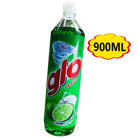 Glo Dishwash Liquid 135l900ml Pekat Save Water Cecair Sabun Pinggan