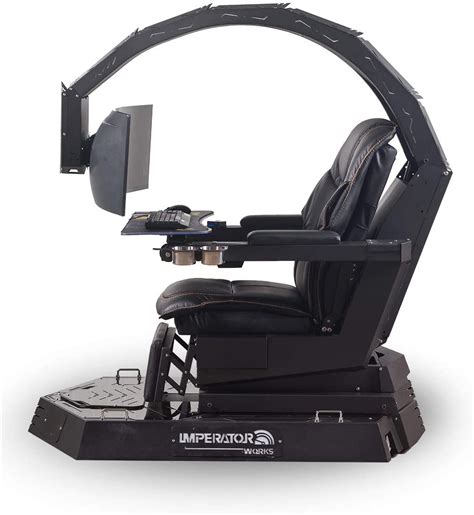 The Ultimate Gaming Chair W 3 Monitor Mounts Ergonomic