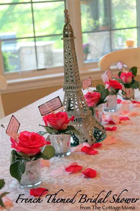 French Themed Bridal Shower The Cottage Mama