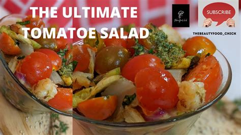 The Ultimate Tomatoes Salad Salad Tomato Balsamic Vinegar Dressing