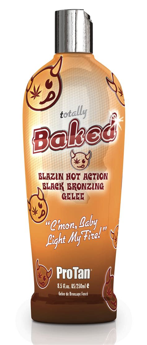 Pro Tan Totally Baked Blazin Hot Black Instant Bronzing Gelee Tanning