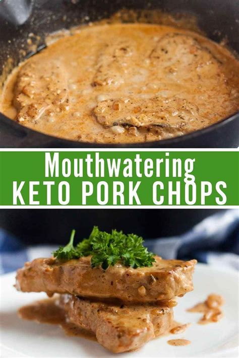 Healthy dinners keto snacks meat recipes. Easy Creamy Garlic Parmesan Keto Pork Chops | Recipe | Low carb recipes, Food, Keto recipes