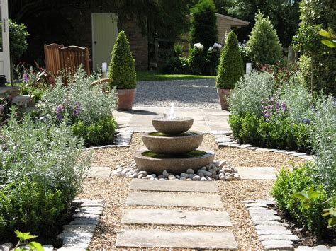 A formal courtyard garden near York.: Designer Garden | Courtyard garden, Garden design, Garden ...
