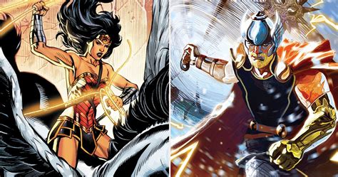 Thor Vs Wonder Women Wallpapers Wallpaper Cave