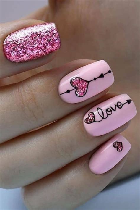 Best Valentines Day Nails Ideas In 2020 Stylish Belles Nail Designs