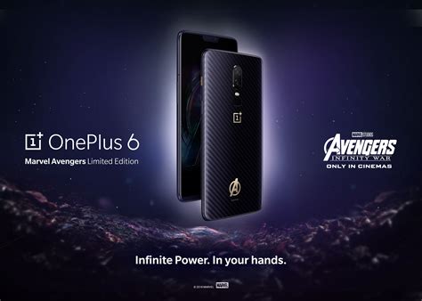 Oneplus 6 X Marvel Avengers Limited Edition To Go On Sale On 29th May 2018