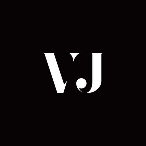 Vj Logo Letter Initial Logo Designs Template 2768174 Vector Art At Vecteezy