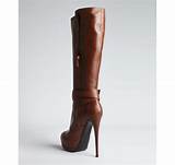 Pictures of Leather Boots Stiletto