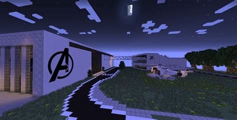 Avengers Base Minecraft Map