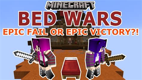 Minecraft Bed Wars On Hypixel Server Epic Or Fail Times