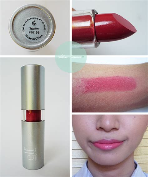 Elf Essential Lipstick Seductive 7703 Silver Treasure Beauty On A Budget