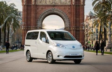 Nissan E Nv200 Is The Worlds First Electric Seven Passenger Minivan
