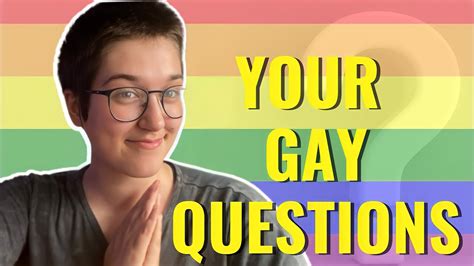 Answering Your Gay Questions Lgbtq Qanda Youtube