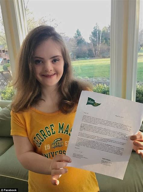 Indiana Cheerleader With Down Syndrome Accepted To College Daily Mail Online