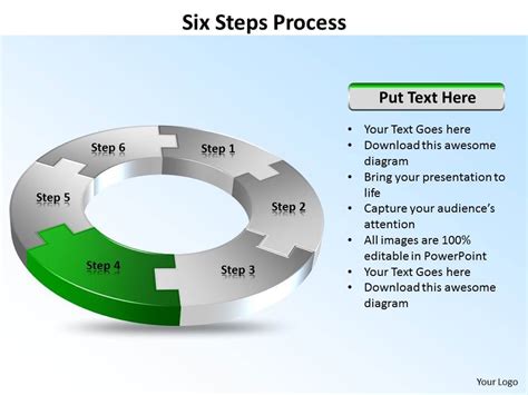 Six Steps Process Powerpoint Slides Templates Powerpoint Slides