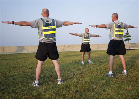 Tradoc And Initial Military Leaders Perform Physical Readiness Training