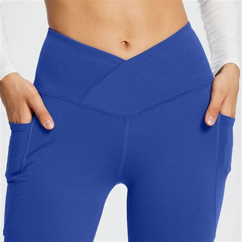 Hot Sales Flare Leggings Yoga Pants With Pockets For Women Flared