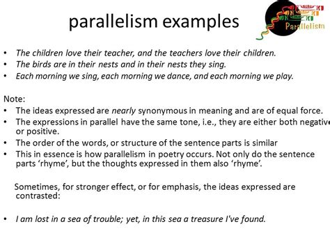Parallelism 23 Examples Format Pdf Examples