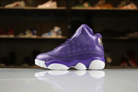 Kids Air Jordan 13 Night Purplewhite For Sale