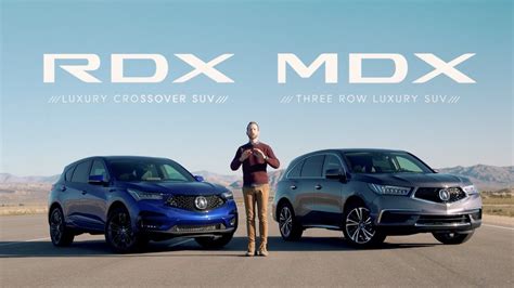 Acura Commercial Which Is Right For You Acura Mdx Vs Rdx Suv