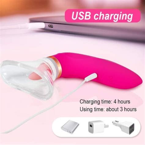 Sucking Clitoris Vibrator Licking Oral Clit Stimulator Sucker Pussy Pump Sex Toy Ebay