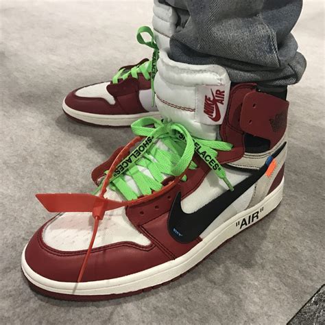 Agenda Report An On Foot Look At The Off White X Air Jordan 1 Nice