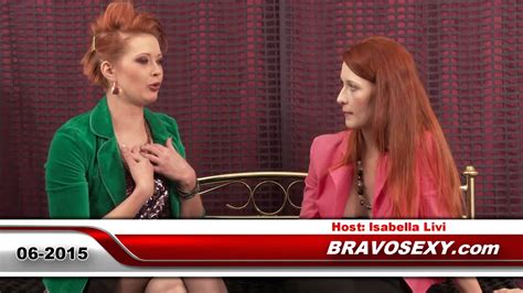 Bravosexy Talk Show With Lucy De Light Guest Pornstar Isabella Livi