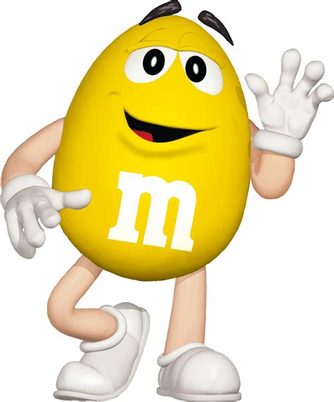 Pin By April On M And Ms Mandm Characters Yellow Mandm Clip Art