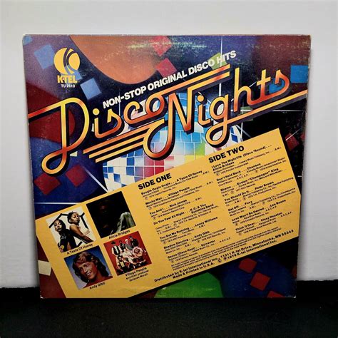 Disco Nights Lp 1979 Vinyl Compilation Sleeveexrecordvg K Tel Tu