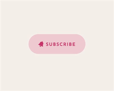 Pink Youtube Subscribe Button Youtube Subscribe Button Etsy