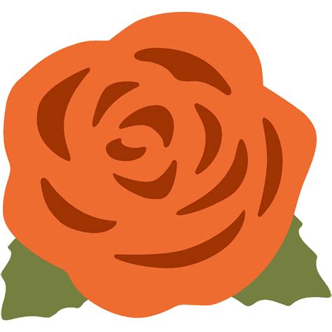 Rose Emoji Clipart Free Download Transparent Png Creazilla