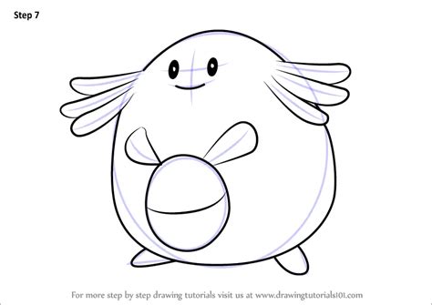 How To Draw Chansey From Pokemon Go Pokemon Go Step By Step