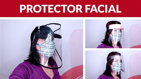 Cómo Hacer Protector Facial Casero FÁcil MÁscara Facial Youtube