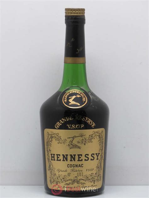 Buy Cognac Hennessy Grande Réserve Vsop Lot 601