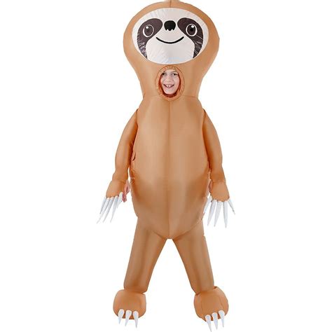 Child Inflatable Sloth Costume Image 1 Sloths Costume Kids Costumes