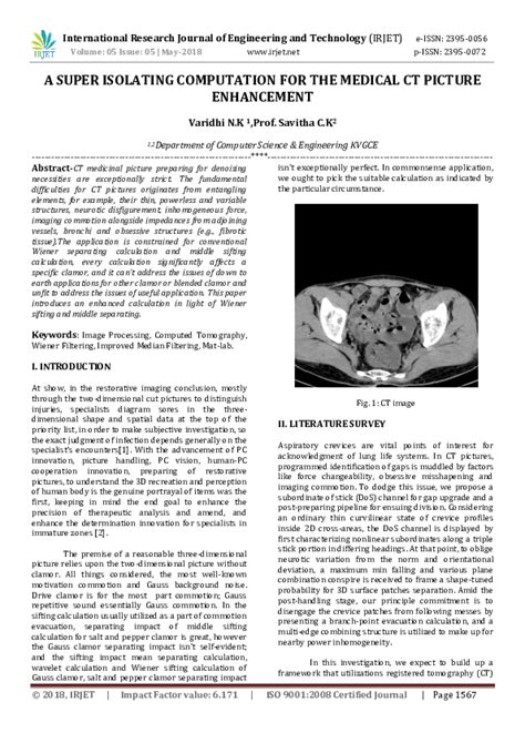 Pdf A Super Isolating Computation For The Medical Ct Picture