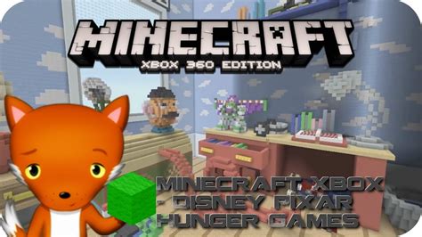 Minecraft Xbox Disney Pixar Hunger Games Showcase Youtube