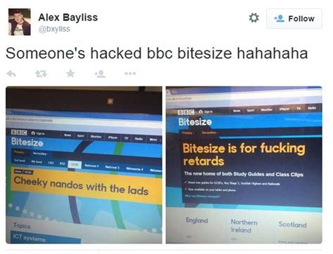 Hacking and cracking have various definitions. Someone's Hacked BBC Bitesize! : GCSE