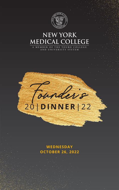 Nymc Founders Dinner Journal 2022 By New York Medical College Issuu