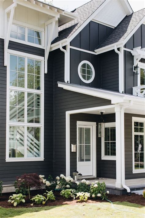 Exterior window trims come in designs and you need to choose the best ones for your window to have the best polish. Sherwin Williams Iron Ore works beautifully with the white ...