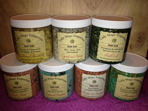 Road Opener Bath Salt And Candle Set 8 Oz Spiritual Bath Wicca Voodoo Hoodoo Reiki Feng Shui