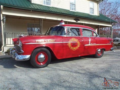 1955 Chevy Bel Air Fire Chiefs Car
