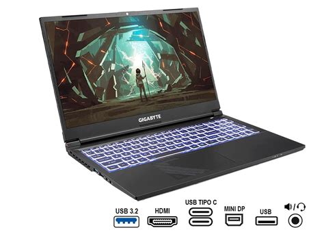 Laptop Gigabyte Core I5 12500h G5 Mf H Gaminig 156 Fhd 144hz Ram