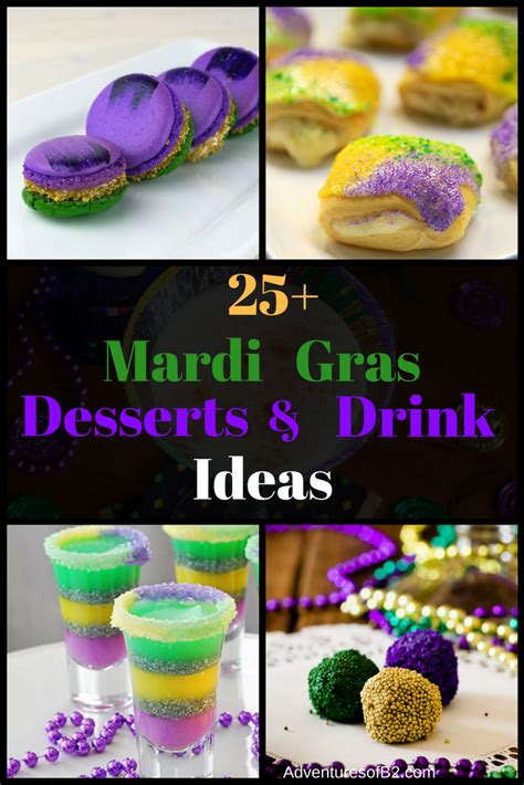 25 Mardi Gras Dessert And Drink Ideas Mardi Gras Desserts Mardi Gras