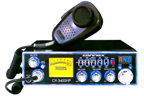 Connex Cx 3400hp Amfmpa Black 10 Meter Amateur Mobile Radios