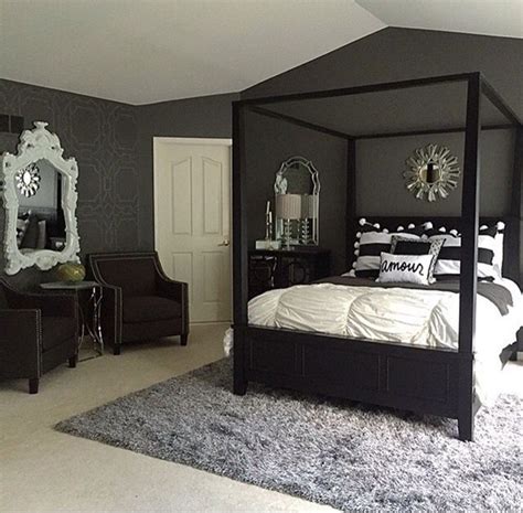 Pin By Whitney Fisher On Future Home Ideas Black Bedroom Decor