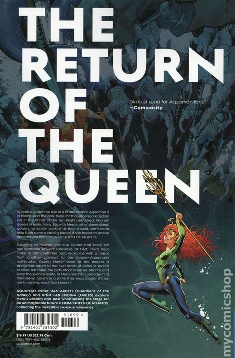 Mera Queen Of Atlantis Tpb 2018 Dc Comic Books