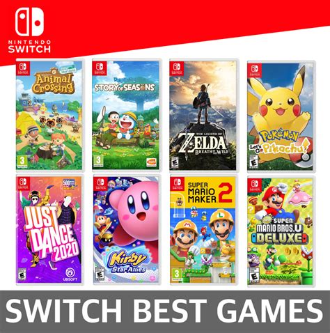 Qoo10 Nintendo Switch Best Games Collection Pokemon Zelda