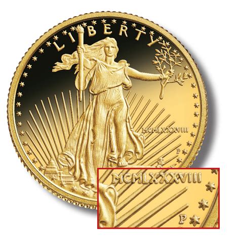 The Roman Numeral American Eagle Proof Gold Coins